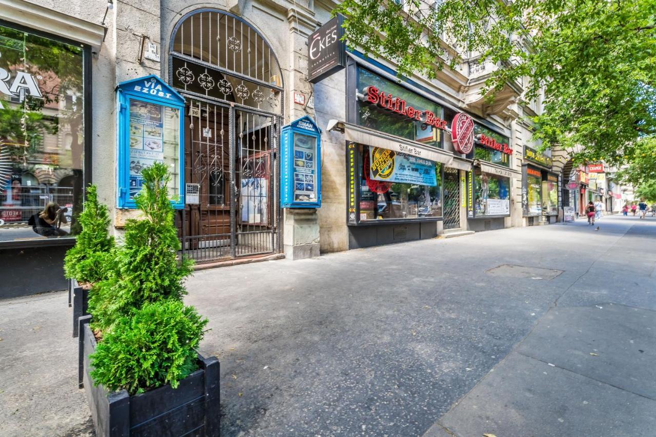 Sun-Splashed Retreat In The Heart Of A Vibrant Quarter Budapešť Exteriér fotografie